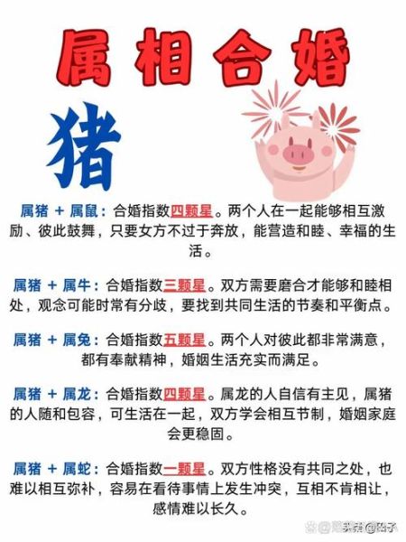 猪生肖配偶属相（猪婚配什么生肖最好）