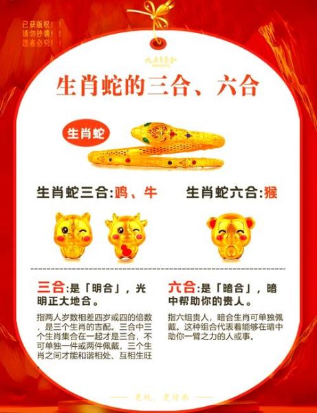 生肖蛇六合属相（生肖蛇六合属相是哪六个？）