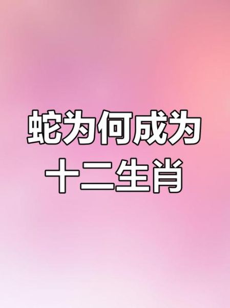 属相蛇表示什么生肖（属相蛇到底是什么生肖）