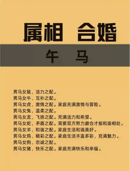 生肖马跟什么属相好（生肖马最配属相是哪些）