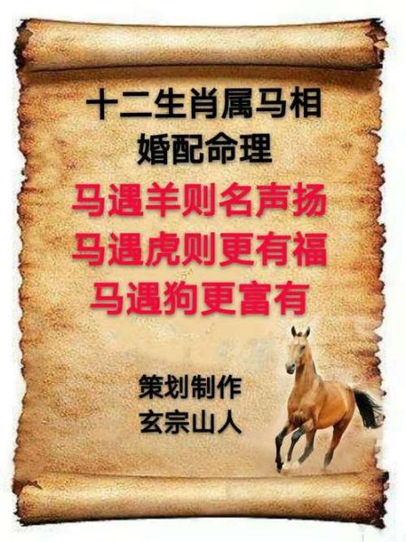 生肖马和属相结婚好吗