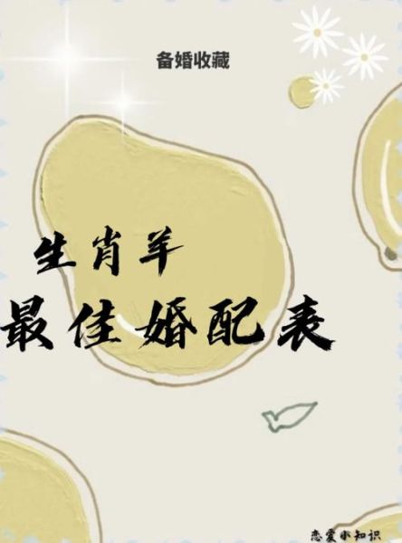 生肖羊最佳配偶属相（属羊最佳婚配属相揭秘）