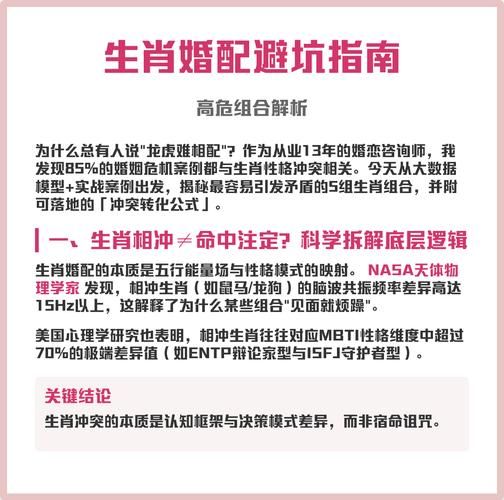注定不和属相的生肖（注定不合属相的生肖配对避坑指南）