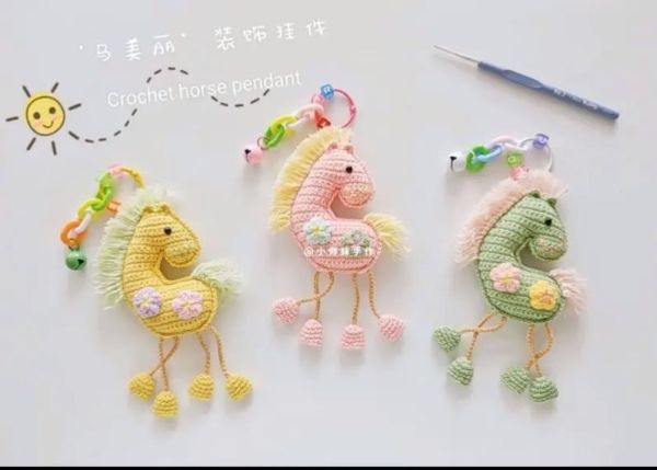 自制生肖马属相饰品（生肖马手工饰品新手教程）