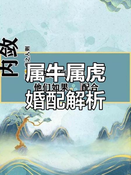 生肖牛和生肖虎属相合吗(生肖牛和虎婚配合吗👫) 生肖牛和生肖虎属相合吗(生肖牛和虎婚配合吗👫)