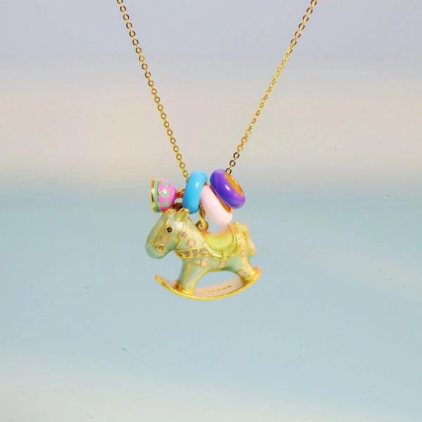 生肖属相项链生肖马（生肖马项链女纯银925本命年礼物）