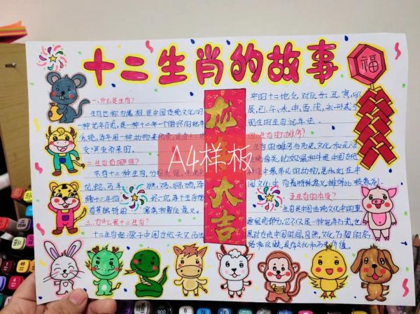 生肖属相小报（生肖属相小报怎么做？零基础也能上手！）