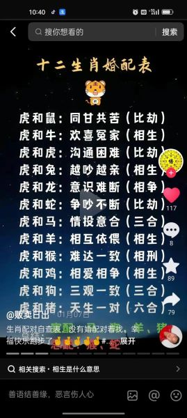 生肖虎最佳配对属相