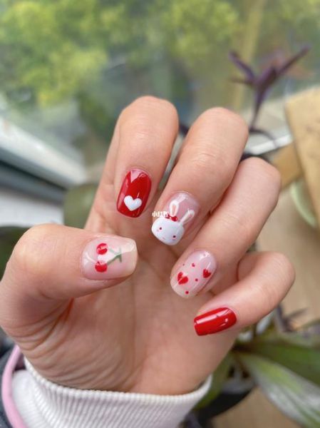 生肖属相主题美甲图(生肖属相主题美甲图小兔子可爱款)