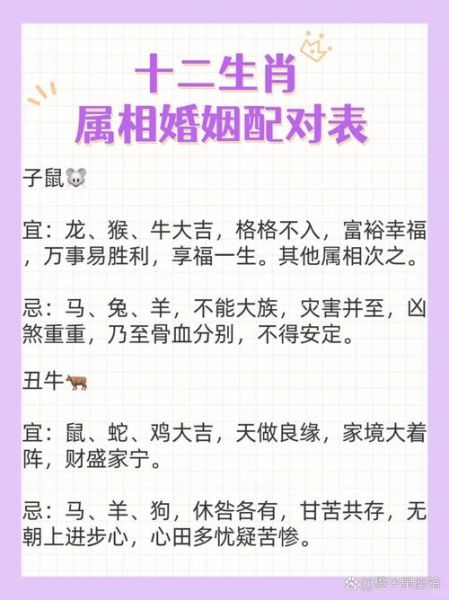 鼠生肖属相配对姻缘(鼠生肖属相配对姻缘查询表)