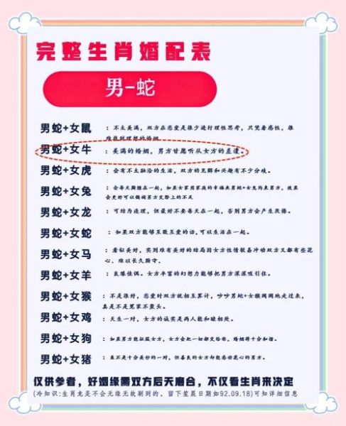 蛇配偶是什么生肖属相(蛇配偶最佳生肖是什么?新手指南超易懂🐍🤵👰)