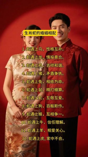 蛇配偶是什么生肖属相(蛇配偶最佳生肖是什么?新手指南超易懂🐍🤵👰)