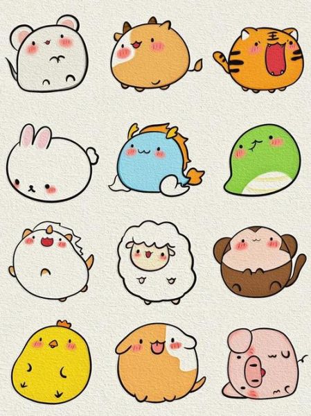 生肖属相插画怎么画（生肖属相插画怎么画新手入门教程）