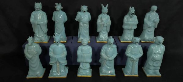 陶瓷十二生肖属相（陶瓷十二生肖属相摆件怎么选）
