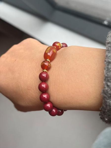纯朱砂生肖属相手链（纯朱砂生肖属相手链怎么戴才不踩雷 🧧）