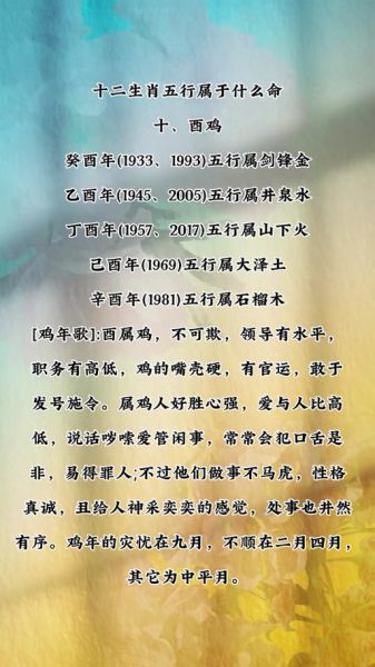 酉属相是什么生肖(酉属相的生肖是什么?)