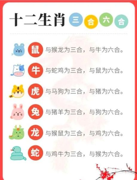 属相犯三合生肖是什么（属相三合生肖对照表速查）