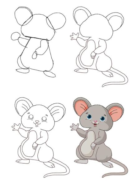 生肖属相手绘画(生肖属相手绘画入门步骤教程)