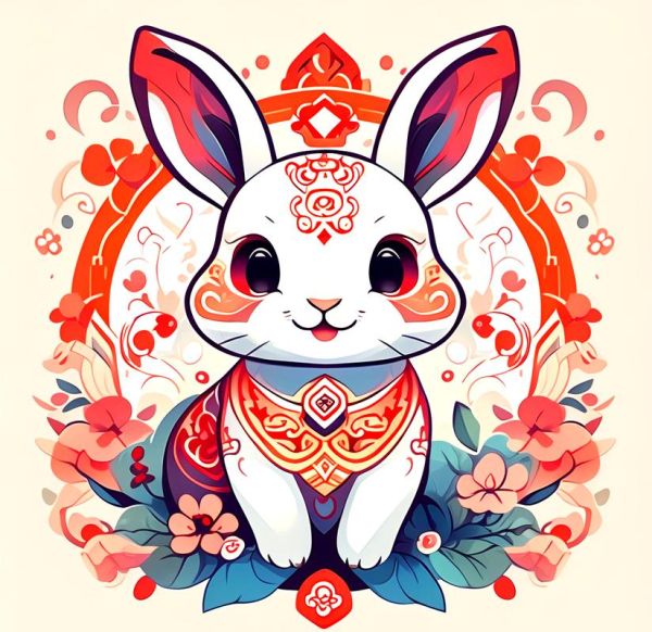 生肖属相渐变图片高清（生肖龙兔渐变高清壁纸怎么找？）