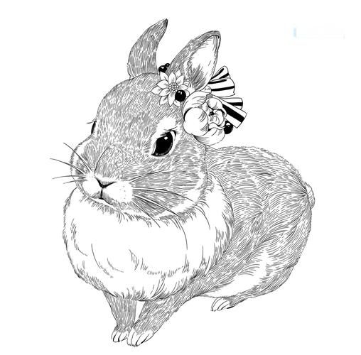 古风生肖公主属相兔(古风生肖公主属兔手绘教程)