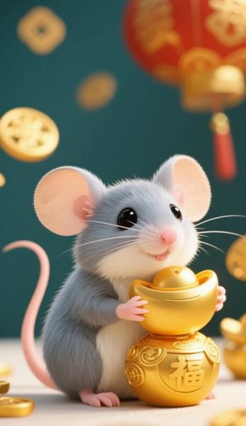 生肖属相鼠图片大全（鼠生肖2025高清手机壁纸合集❤️）