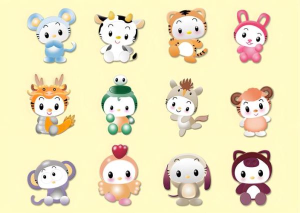 十二生肖有哪十二属相(十二生肖是哪十二种动物)