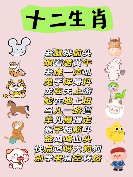 生肖属相大全维语表达（维语十二生肖怎么说？超萌发音图来啦）