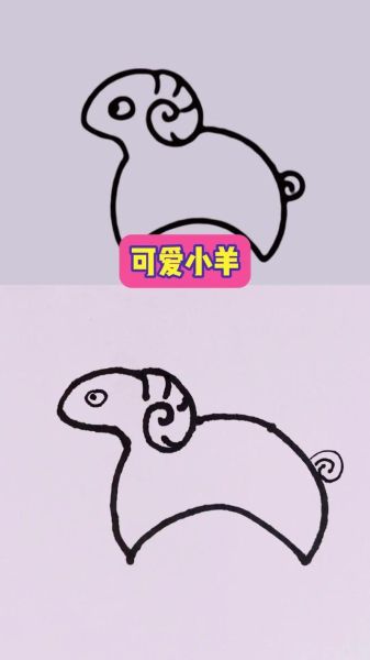 羊属相生肖图（羊属相生肖图怎么画？小白教程来啦）