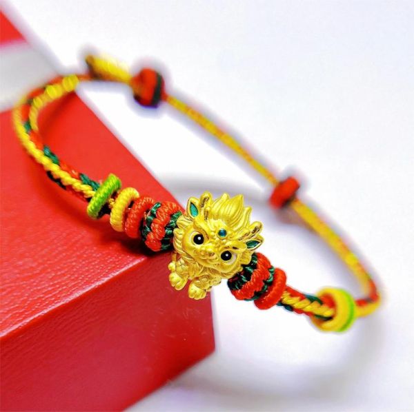 布艺生肖属相手绳（布艺生肖属相手绳编法🐲新手零失败）