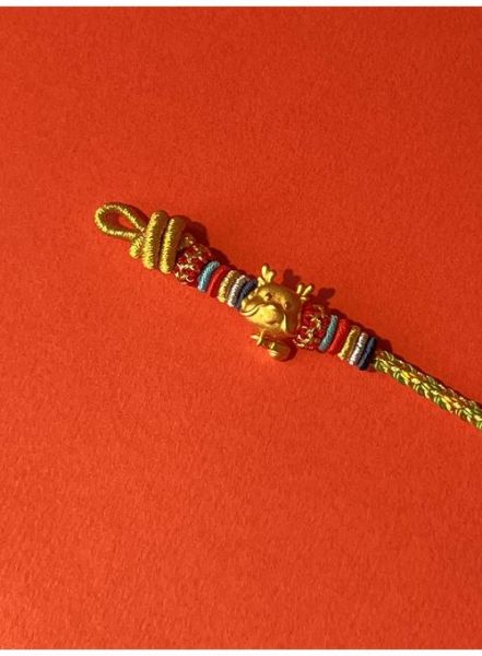 布艺生肖属相手绳（布艺生肖属相手绳编法🐲新手零失败）