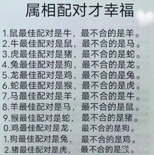 属相12生肖配对(属牛和什么生肖最配?)