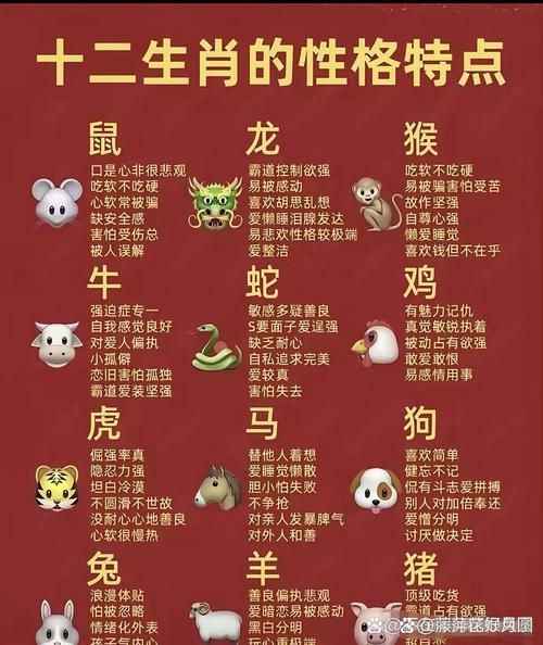 讲解十二生肖属相（十二生肖属相详解入门手册）