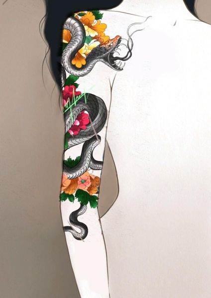 蛇的属相刻的生肖（蛇属相纹身图案怎么选？手把手教你挑）