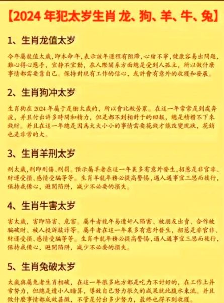 2029犯太岁生肖属相(2029年犯太岁的四大生肖是谁🧐)