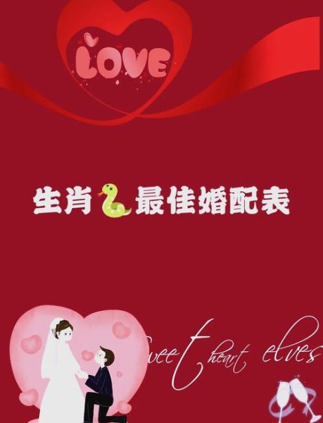 生肖属蛇的属相婚配表（属蛇最佳婚配属相指南⚡）