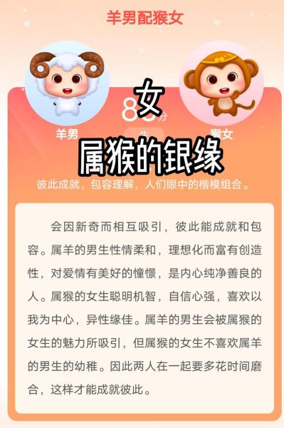 生肖猴喜欢的属相女（生肖猴最配的属相女排行）