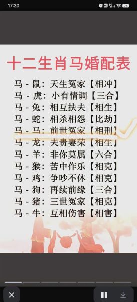 生肖马的爱情属相（生肖马最配什么属相？）