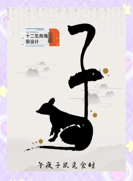 女生头像书法生肖属相（女生书法生肖头像简单设计教程）