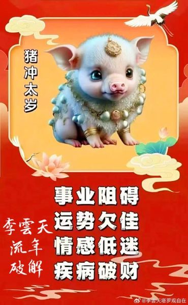 生肖猪的仇人属相（属猪和谁的属相最严重相冲？）