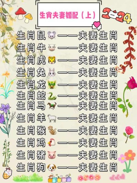 结为夫妻生肖有哪些属相（结为夫妻最佳生肖配对指南）