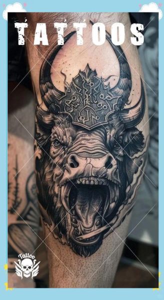 属相牛生肖纹身图（属牛纹身图案小清新推荐）