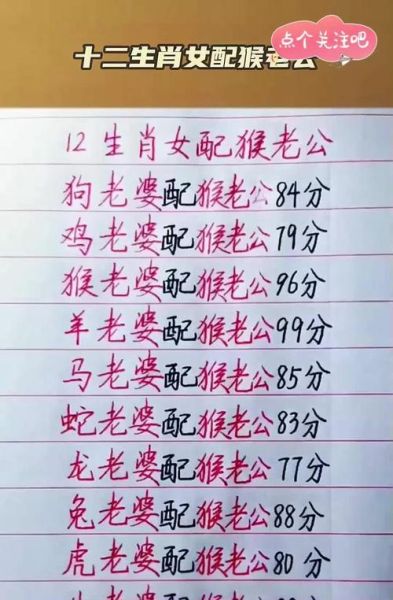 带老公生肖的属相（带老公生肖的属相怎么配对最旺家运？）